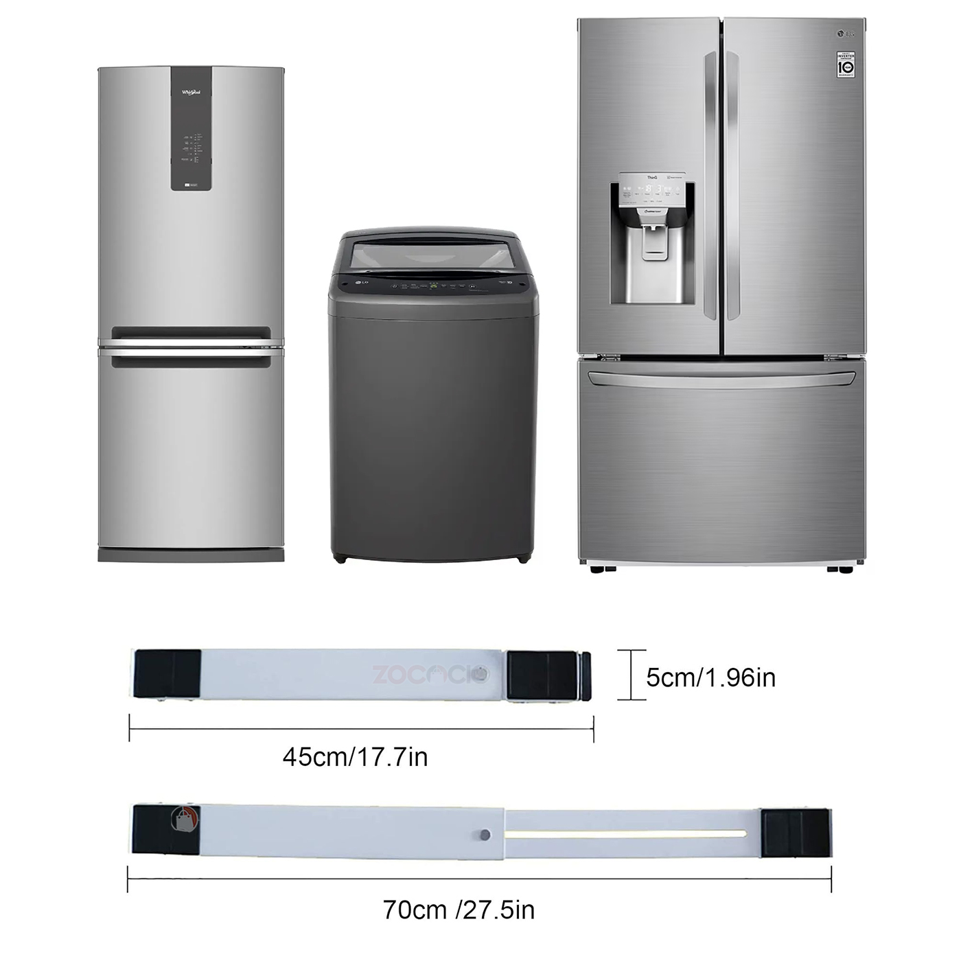 Miniatura 4 de Soporte Base Para Electrodomésticos Ajus